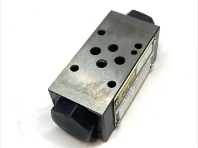 USED PARKER PILOT OPERATED HYDRAULIC CHECK VALVE 5000 PSI