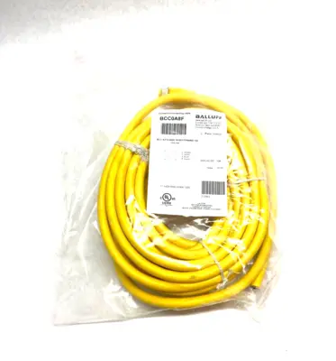 USED BALLUFF POWER CONNECTION CABLE SGL-ENDED