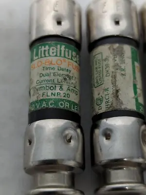 Used LITTELFUSE FLNR 20 Miscellaneous Equipment (Electrical & Power) | Surplus Asset Holdings #1193638