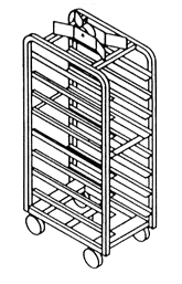 New | in-Stock OVEN RACKS 8199 Food, Restaurant, & Bakery Parts & Accessories California US | BakeryEquipment.com #1555456