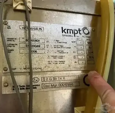 USED 2006 KMPT HZ1250/2.5 PH