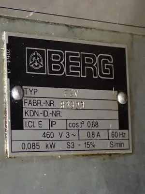 USED BERG PSV