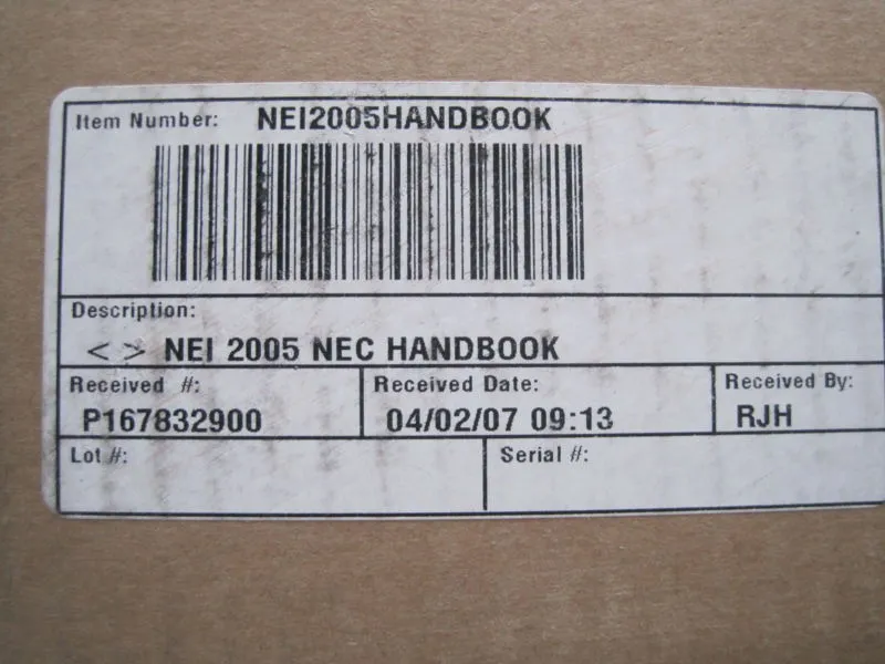NEW 2005 NEC ELECTRICAL POCKET CODE BOOK COMMERCIAL
