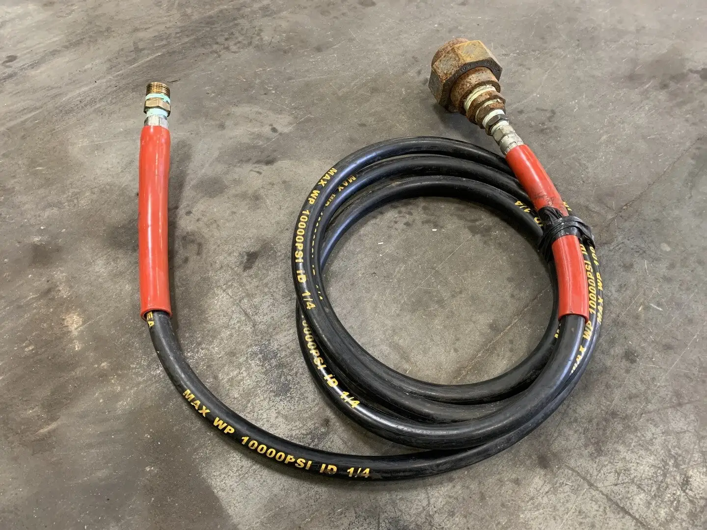 72" Hydraulic Hose - 10,000 PSI