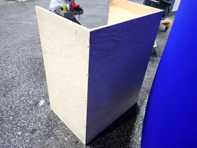 3 Tier (27" X 19") Wooden Shelf