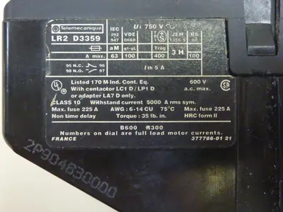 USED TELEMECANIQUE LR2D3359