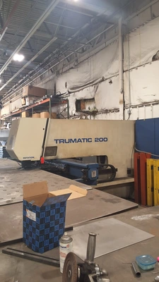 Used 1996 TRUMPF TRUMATIC 200 Turret Punches Pennsylvania US | Revelation Machinery #1303928