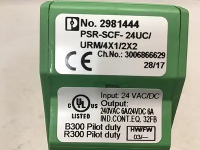USED PHOENIX CONTACT PSR-SCF-24UC/URM/4X1/2X2