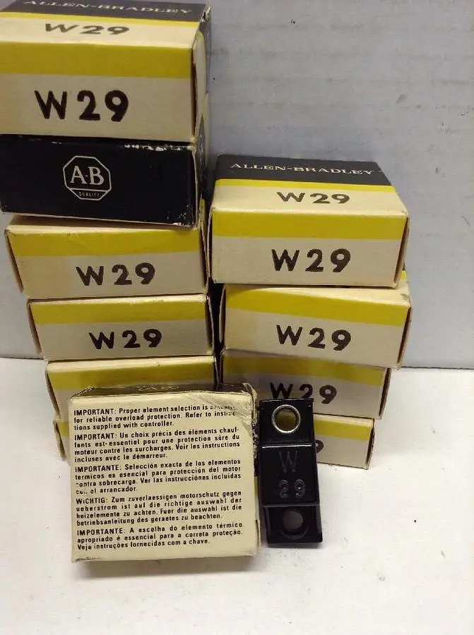 New | in-Stock ALLEN-BRADLEY W29 Miscellaneous Equipment (Electrical & Power) | Surplus Asset Holdings #1188490