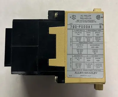 New | in-Stock ALLEN-BRADLEY 700-P000A1 Miscellaneous Equipment (Electrical & Power) Ohio US | Surplus Asset Holdings #1243516