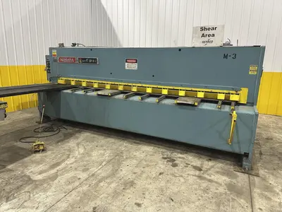 12' X 1/4" NIAGARA MODEL #SP-12-1/4 HYDRAULIC SHEAR: STOCK #22385