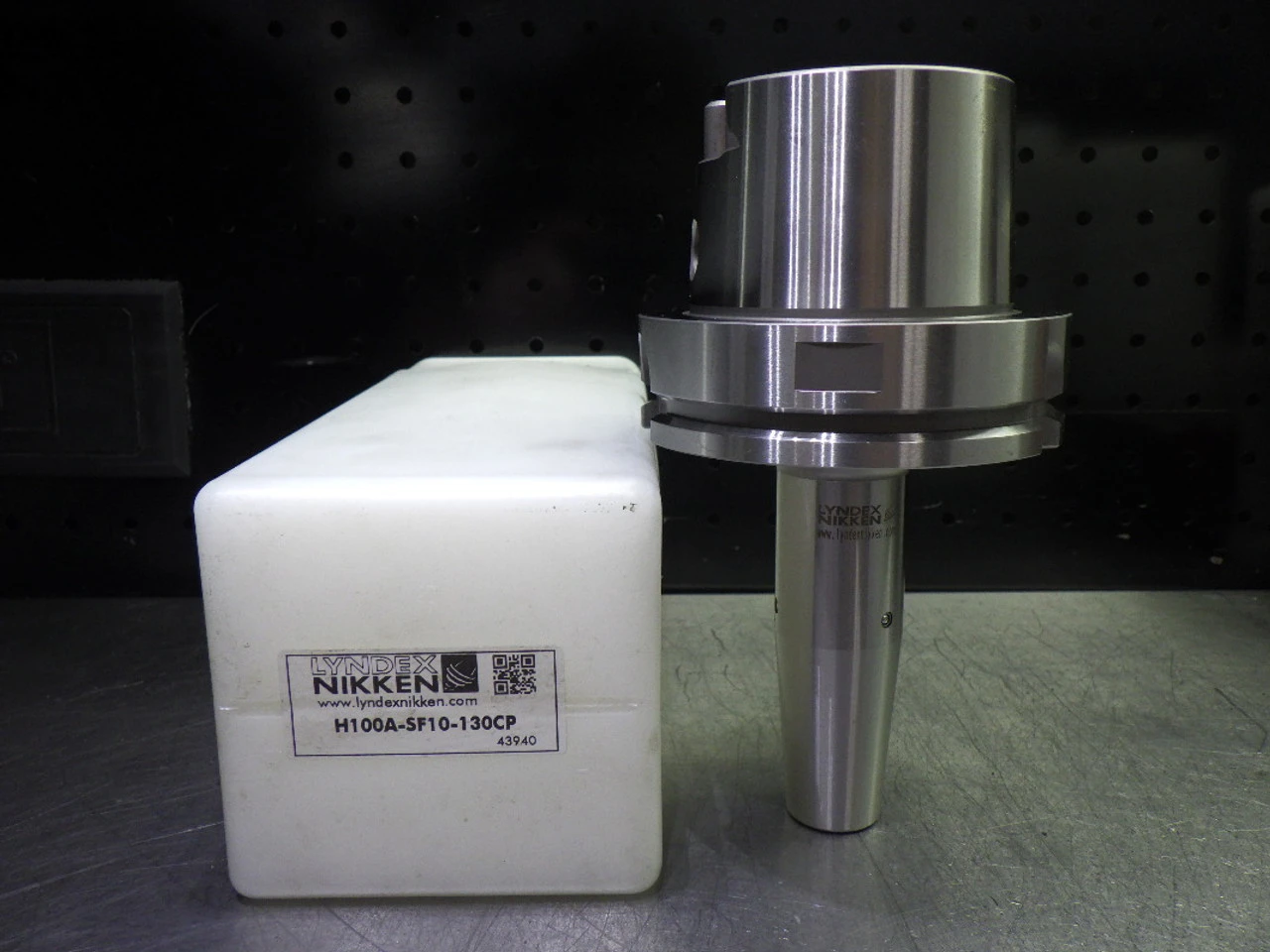 Lyndex HSK100A 10mm Shrink Fit Tool Holder 130mm Pro H100A-SF10-130CP (LOC2498A)