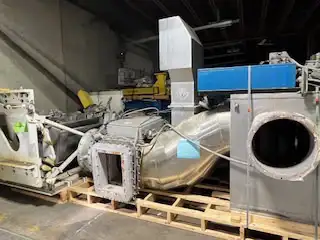 USED 1900 VALMET PILOT COATER