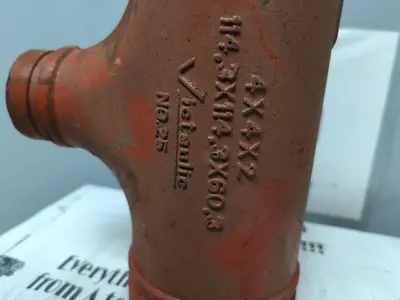 New | in-Stock VICTAULIC N0.25 4X4X2 Valves/Fittings Ohio US | Surplus Asset Holdings #1237774