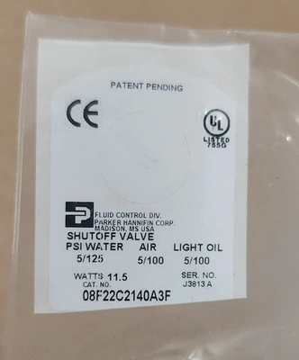 NEW Parker 08F22C2140A3F