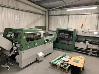 USED 2007 MULLER MARTINI BRAVO PLUS AMRYS FULLY AUTOMATED SADDLE STITCHER