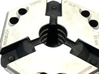 USED HAINBUCH CLAMPING UNIT TOP 40 ROUND PROFILE 14,4MM DIAMETER
