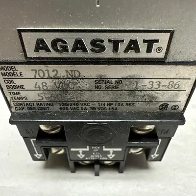 Used AGASTAT 7012 ND Miscellaneous Equipment (Electrical & Power) Ohio US | Surplus Asset Holdings #1238588