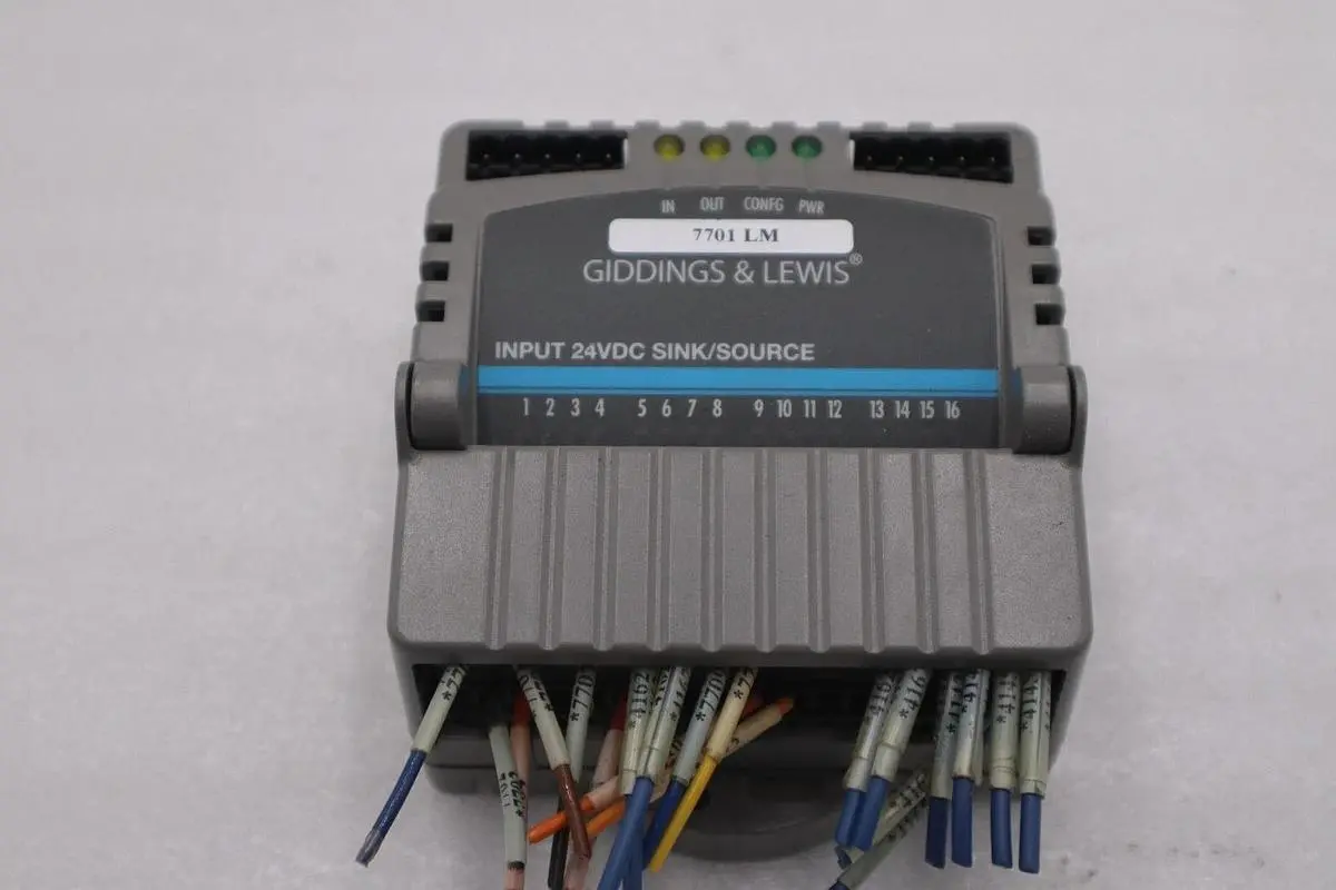 GIDDINGS & LEWIS M.1300.7372 R1 Input Module 24VDC SINK/SOURCE STOCK 636-D