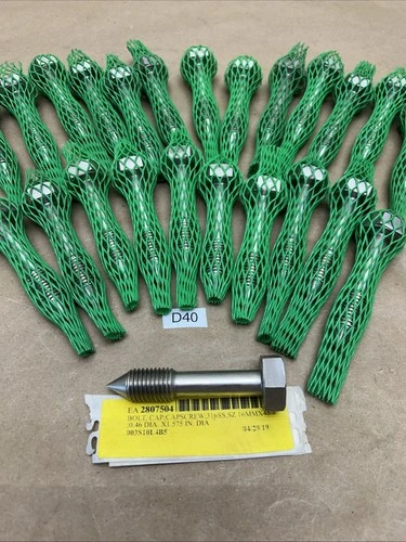 (24) Bolt Cap Screw 316SS Sz.16MMX45 0.46 Dia. X1.575” Dia