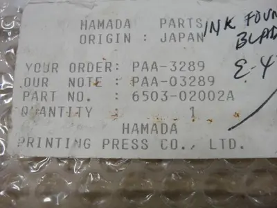 USED HAMADA 6503-02002A