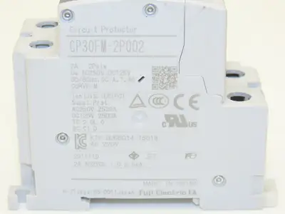 Fuji Electric Circuit Breakers AC/DC | 2/3/5/10A | 1/2-Pole | Mixed Lot of 9