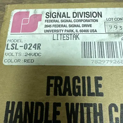 New | in-Stock FEDERAL SIGNAL LSL-024R Misc Electrical & Power Parts Ohio US | Surplus Asset Holdings #1244014