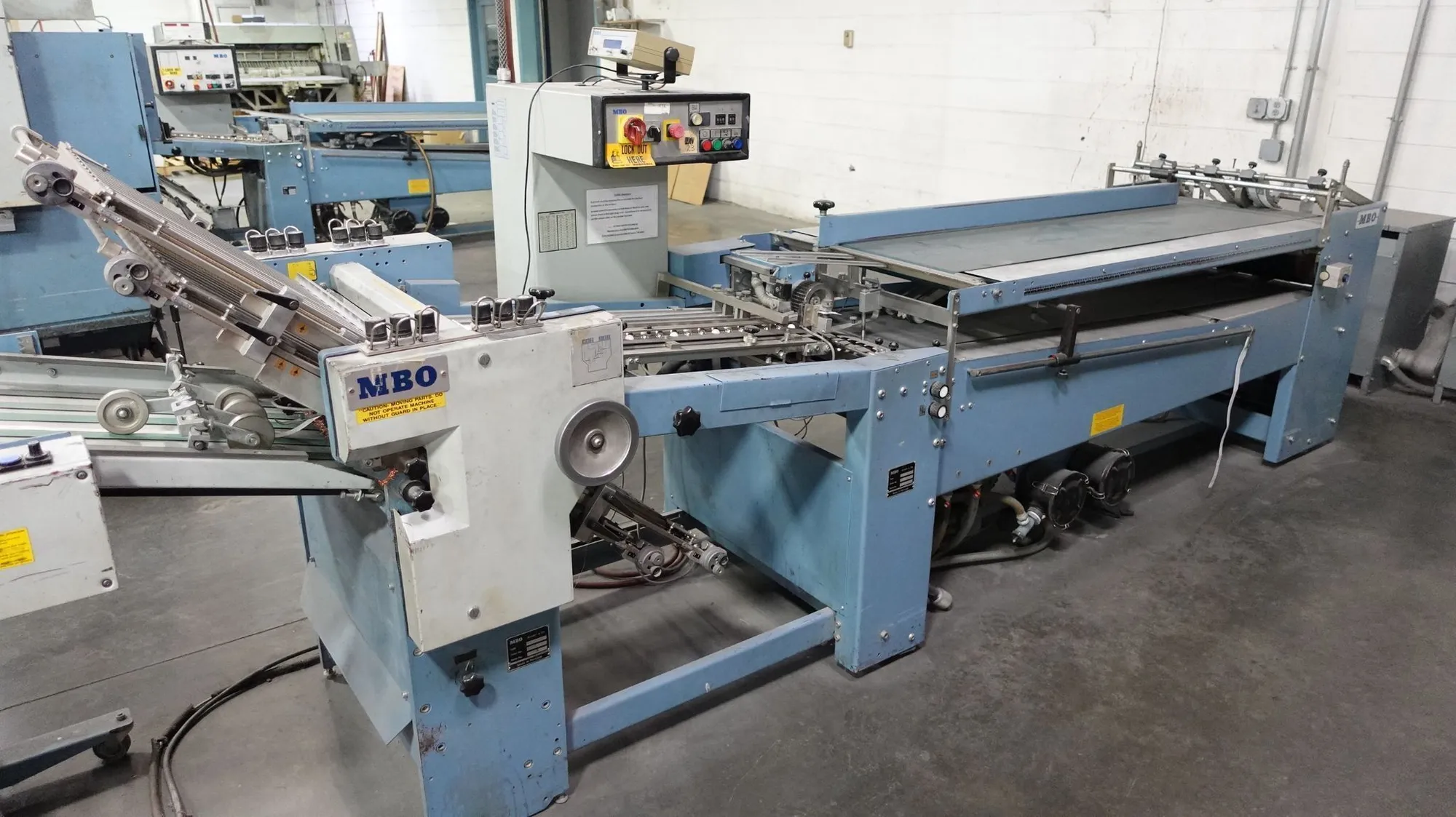USED MBO B123 Folder with Right Angle Section
