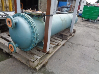 19.6 Sq.M. S/S Shell & Tube Heat Exch.