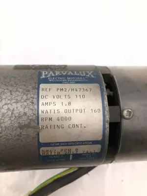 Parvalux PM2/H47367 110V DC Right Angle Gearmotor 20:1 4000RPM 160W