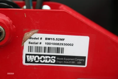 Used 2025 WOODS BW15.52 Flex-Wing Rotary Cutters Pennsylvania US | Zimmerman Farm Service #1409961