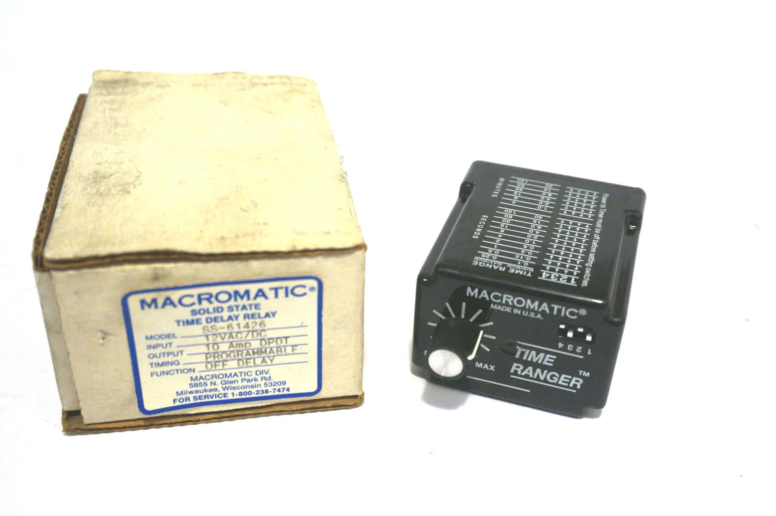 NEW MACROMATIC SS-61426 RELAY SS61426