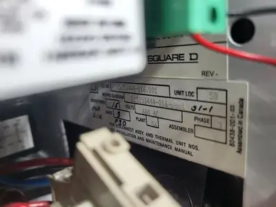 USED SQUARE D MODEL 6