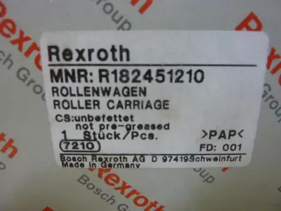 NEW REXROTH R182451210