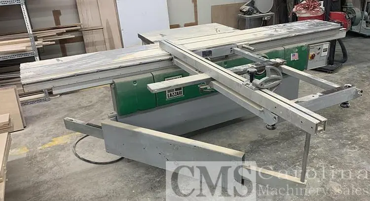 Used LAZZARI TEME-3000I SLIDING TABLE SAW Woodworking Table Saws | CAROLINA MACHINERY SALES #421608