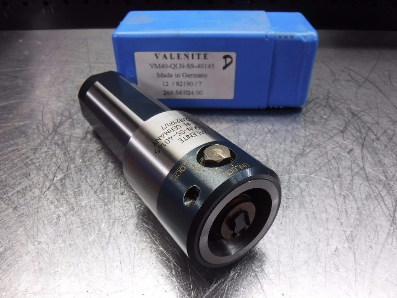 Valenite 40mm Straight Shank KM40 Clamping Unit VM40-QLN-SS-40145 (LOC163B)