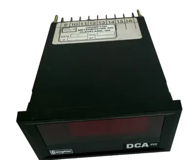 NEW CROMPTON INSTRUMENTS 262-DGVU PANEL METER 120V 60HZ 262DGVU