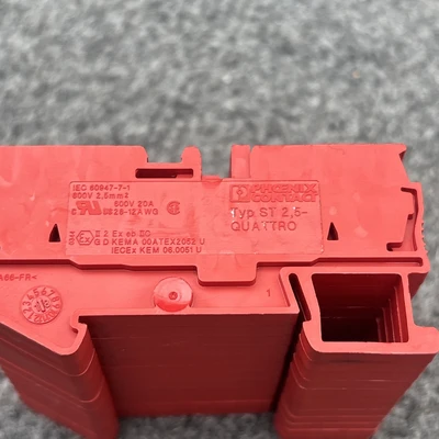 Used Phoenix Contact Type ST 2,5 Quattro Terminal Blocks California US | Davliegogo LLC #1708366