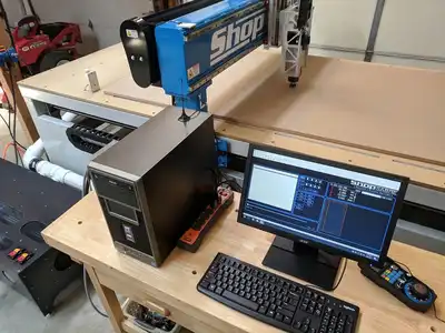 Used 2019 SHOPSABRE PRO 408 CNC Routers Indiana US | Revelation Machinery #1388388