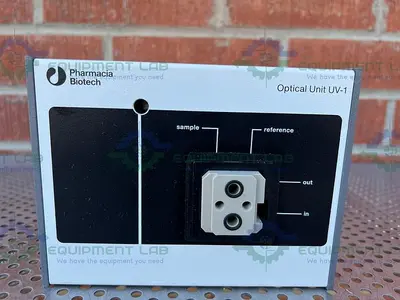 USED PHARMACIA BIOTECH OPTICAL UNIT UV-1 CONTROL UNIT
