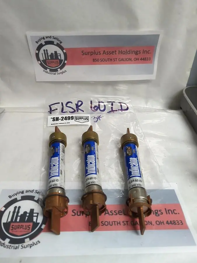 Used LITTELFUSE FLSR60ID Miscellaneous Equipment (Electrical & Power) | Surplus Asset Holdings #1196987