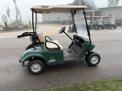 (1) 2015 E-Z-Go golf cart with a Kawasaki gas engine, does not include Club canopy, ball cover, club...