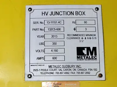 USED METALEC 132C5-600