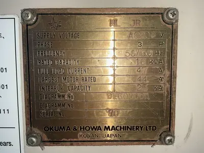 Used OKUMA & HOWA MACHINERY HLJR CNC Lathes Ohio US | HGR 24 #1442772