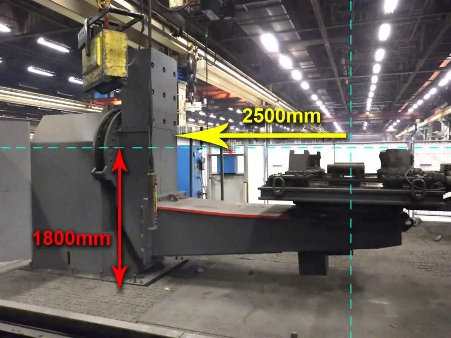 USED CLOOS WELDING POSITIONER 7,5 TON