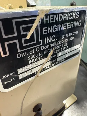 HENDRICKS ENGINEERING 5968 Electrical/PLC/Automation | ESS Industrial Equipment Sales (8)
