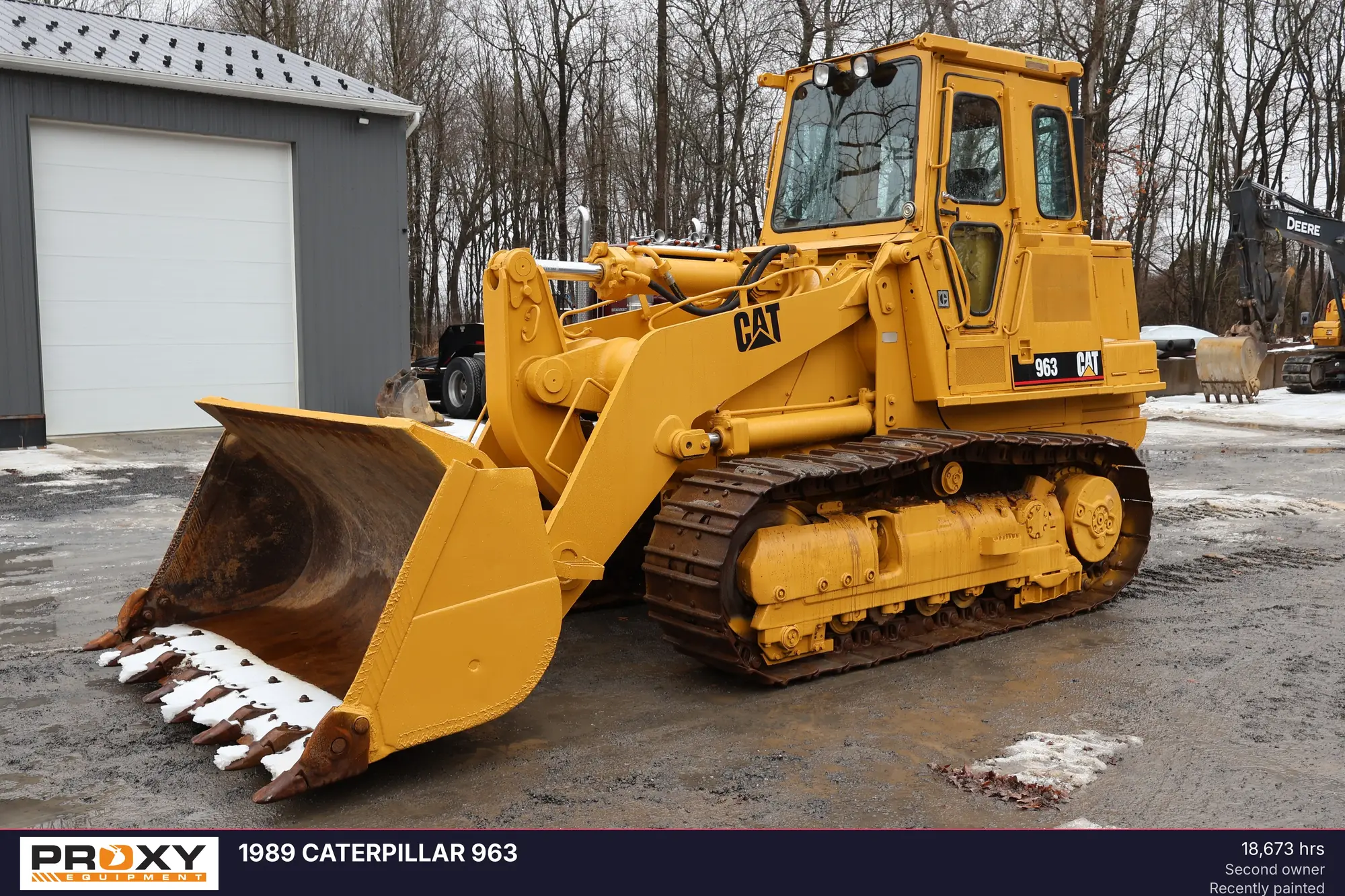 Used 1989 CATERPILLAR 963 Compact Track Loaders Pennsylvania US | Proxy Equipment #1378083