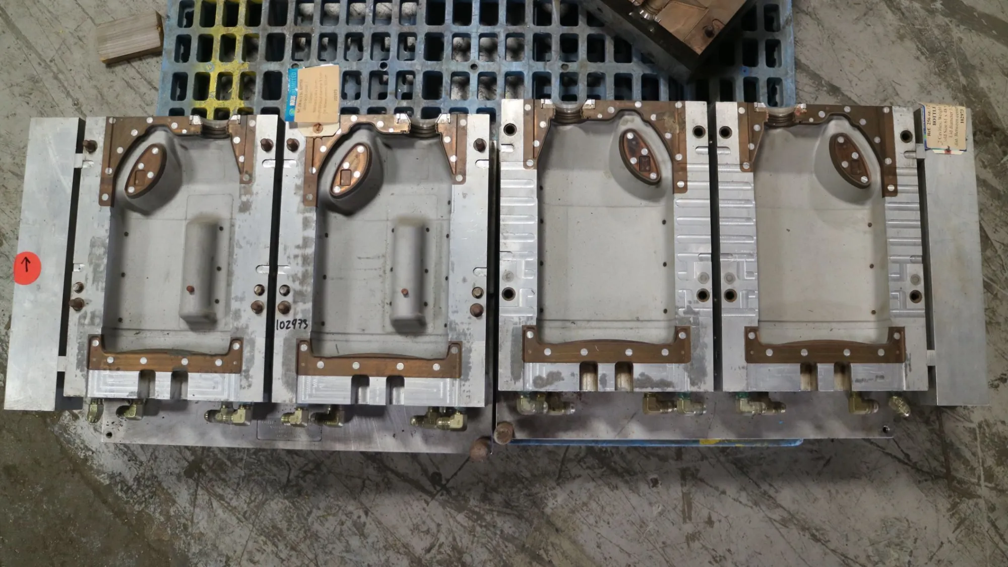 USED Blow Mold Recipient