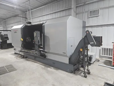 2011 Leadwell LTC-45CXL CNC Lathe w/ Tailstock and Indexer, 12 Slot Turret, Conveyor, 3-Jaw Chuck,