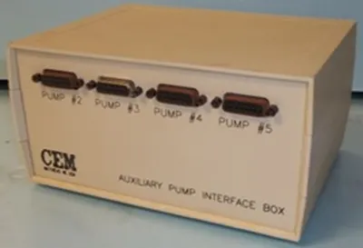 QTY. 1. CEM AUXILIARY PUMP INTERFACE BOX W/ 5 PUMP...